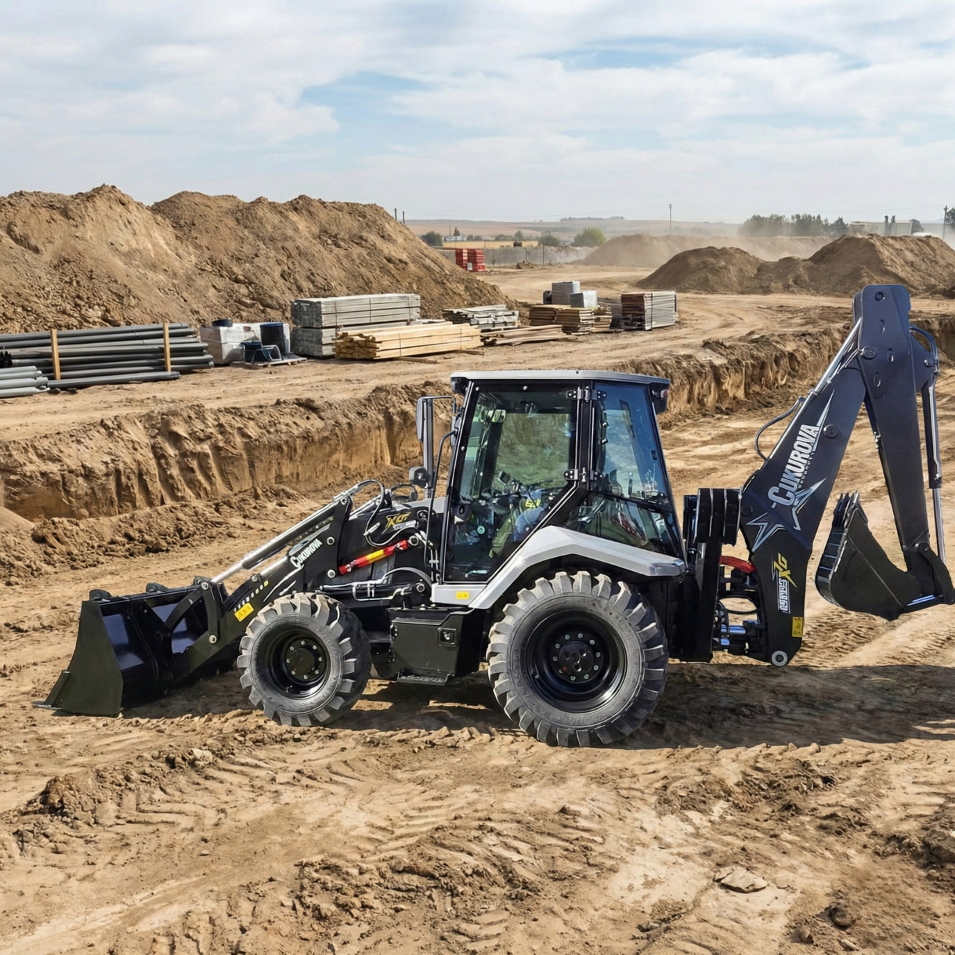 Retroexcavadora Cukurova 885 0KM