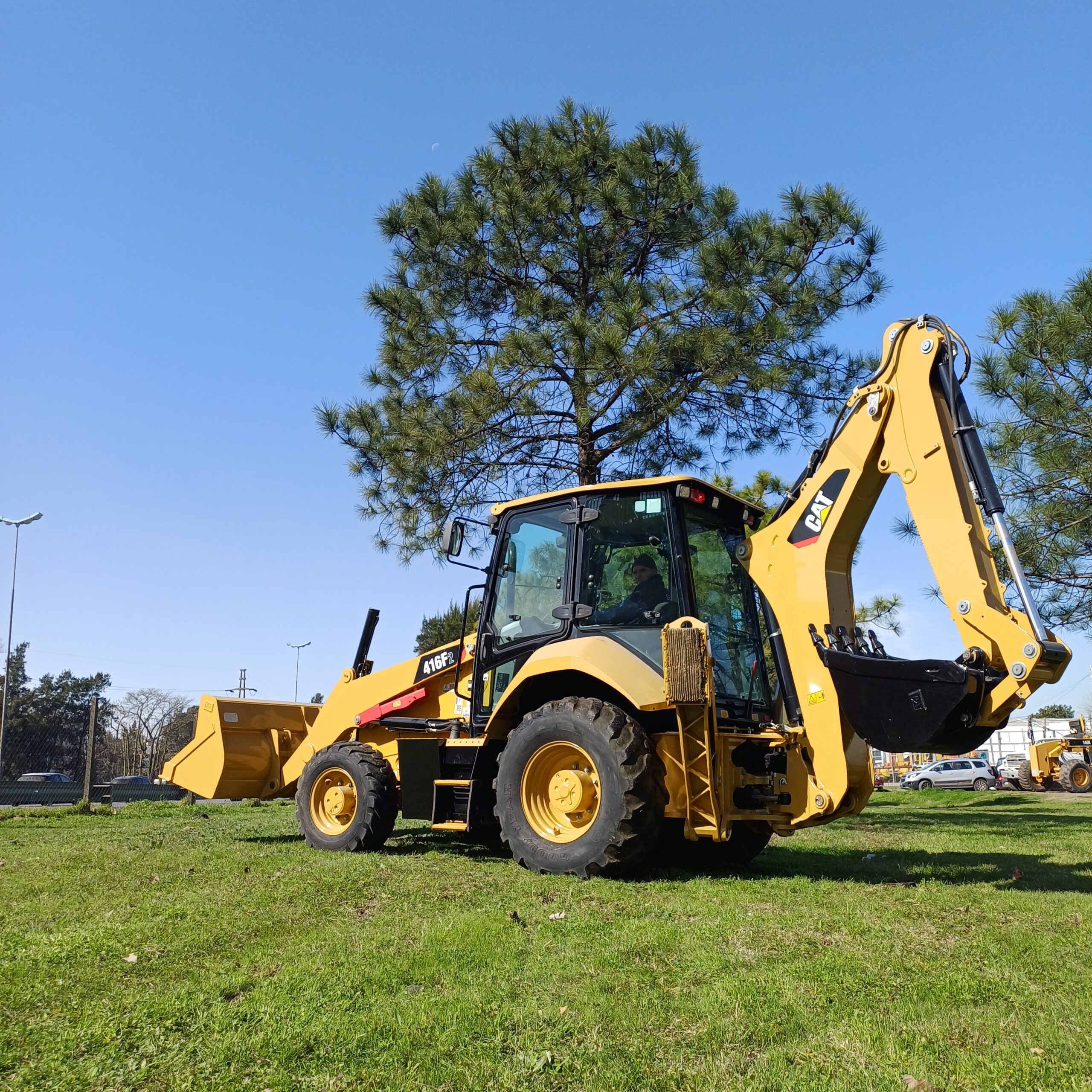 Retroexcavadora Caterpillar 416F2 4X4 2021 Pocas Horas Impecable!!