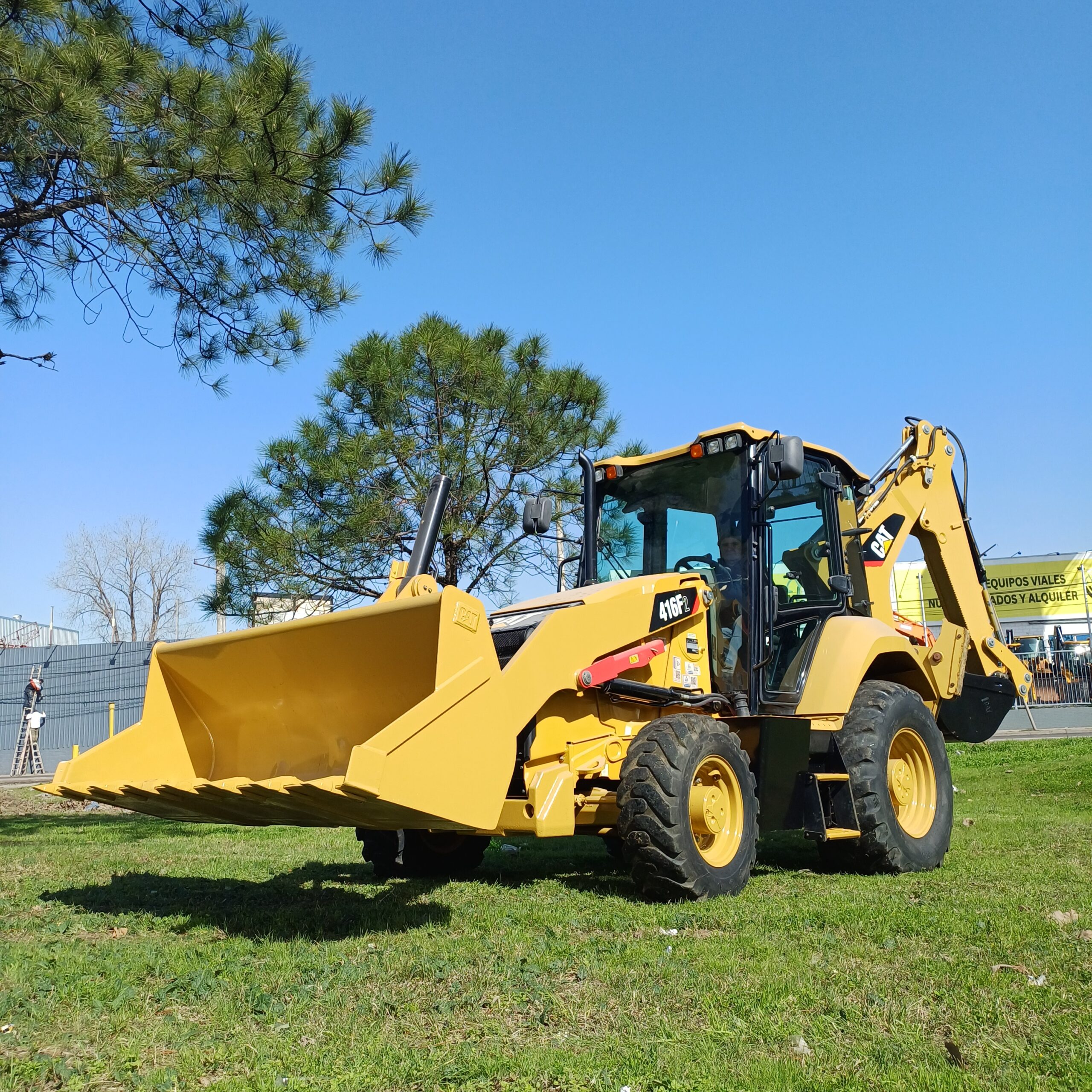 Retroexcavadora Caterpillar 416F2 4X4 2021 Pocas Horas Impecable!!