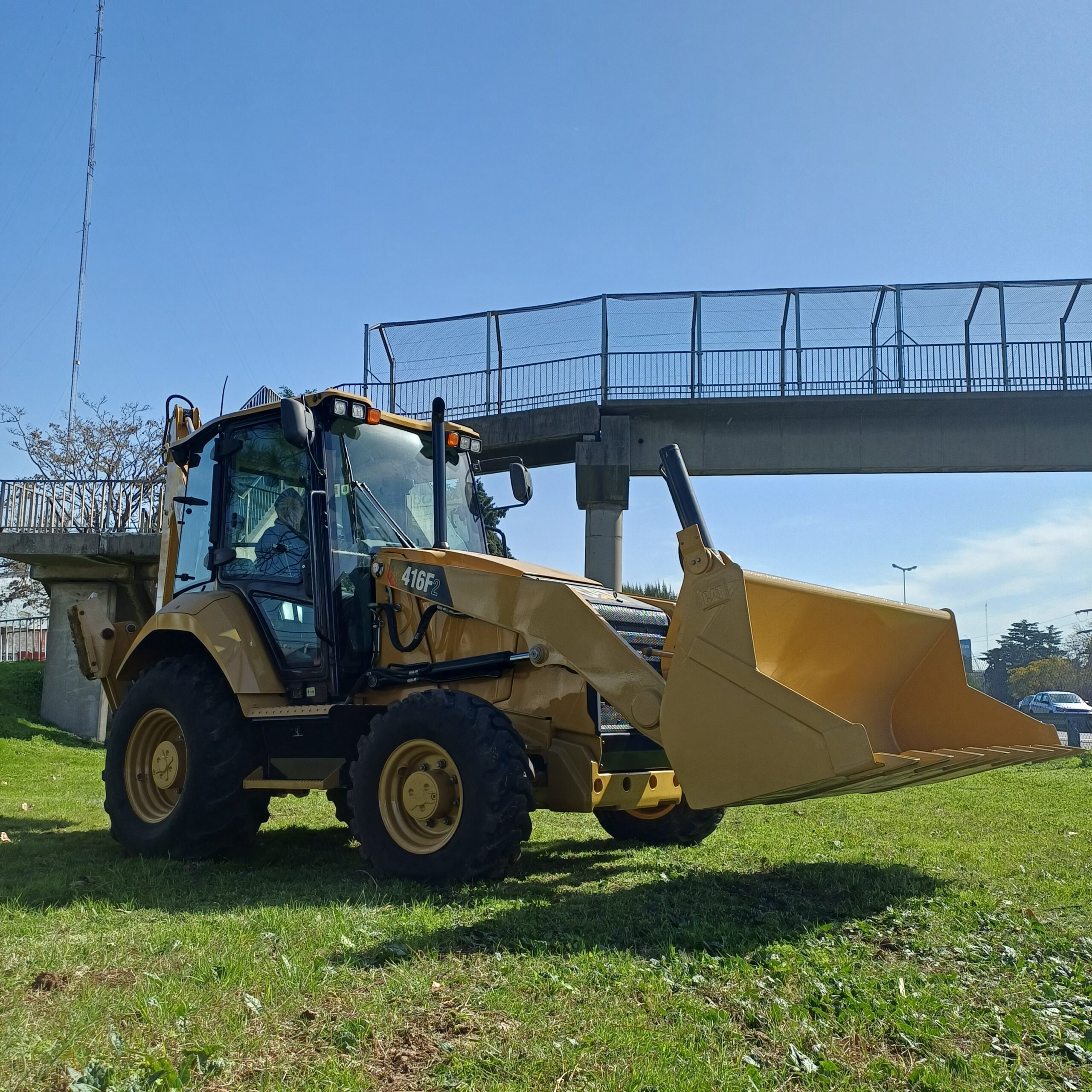 Retroexcavadora Caterpillar 416F2 4X4 2021 Pocas Horas Impecable!!