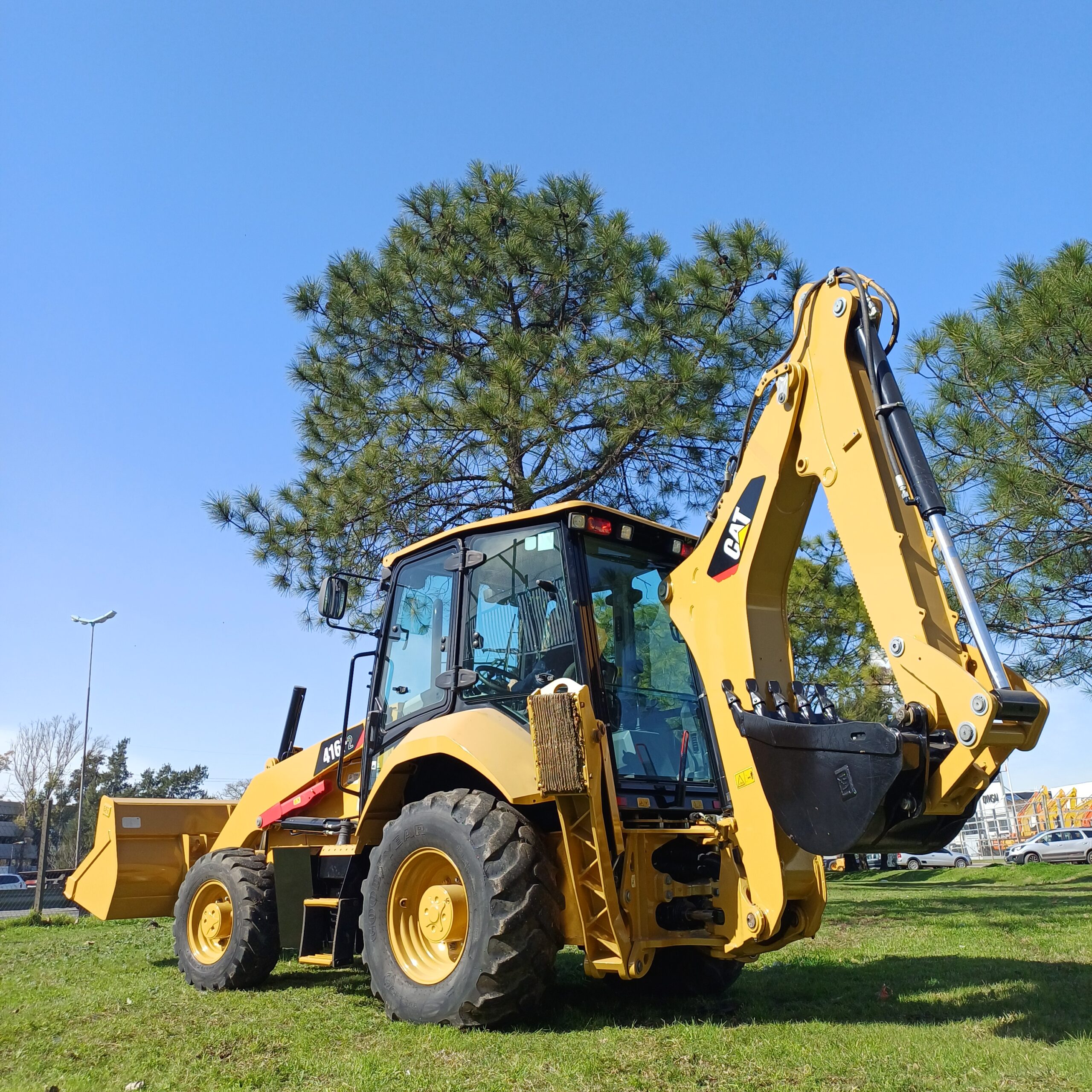 Retroexcavadora Caterpillar 416F2 4X4 2021 Pocas Horas Impecable!!