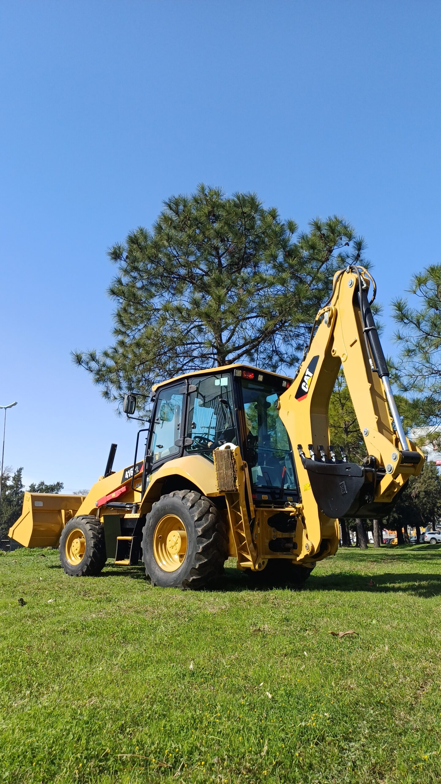 Retroexcavadora Caterpillar 416F2 4X4 2021 Pocas Horas Impecable!!