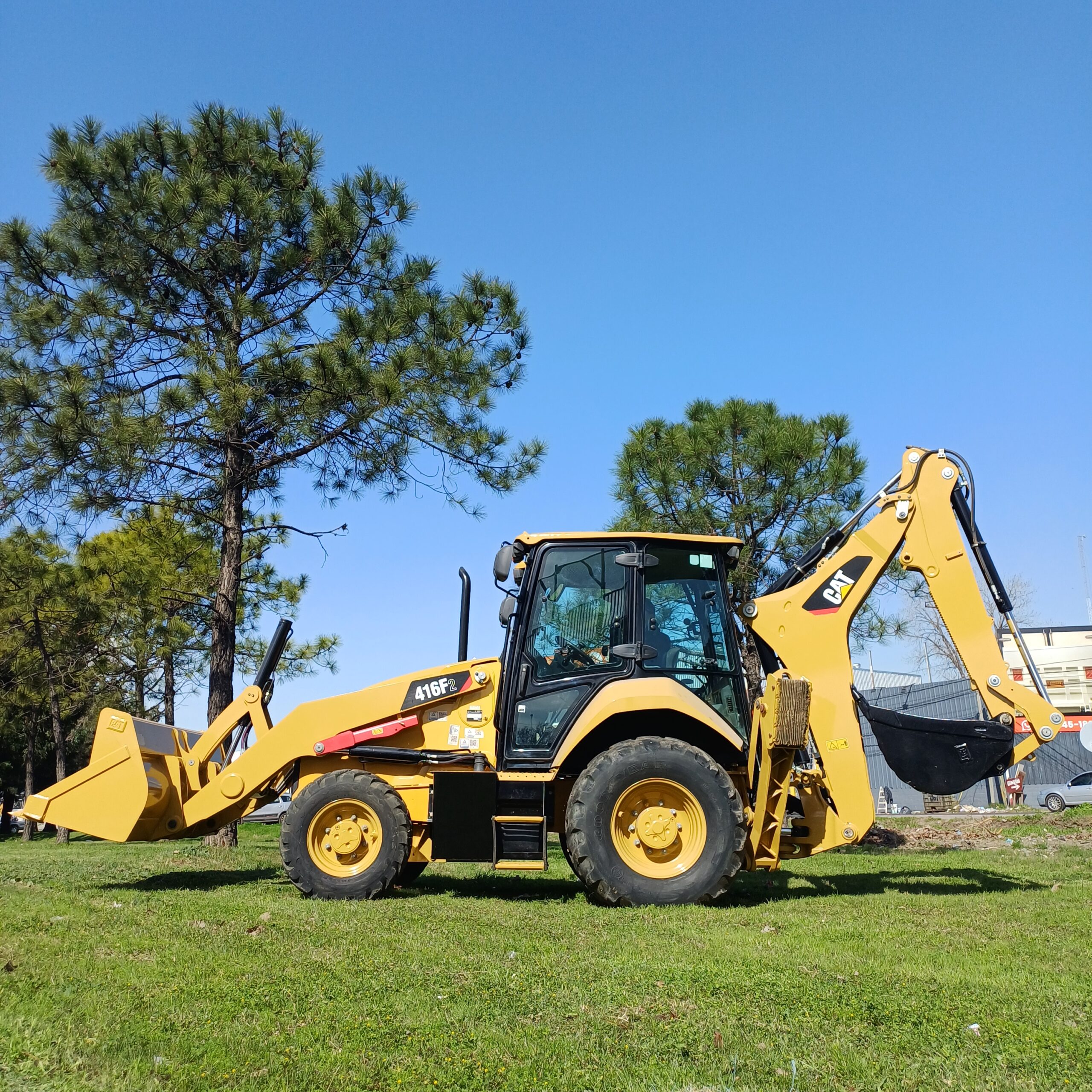 Retroexcavadora Caterpillar 416F2 4X4 2021 Pocas Horas Impecable!!