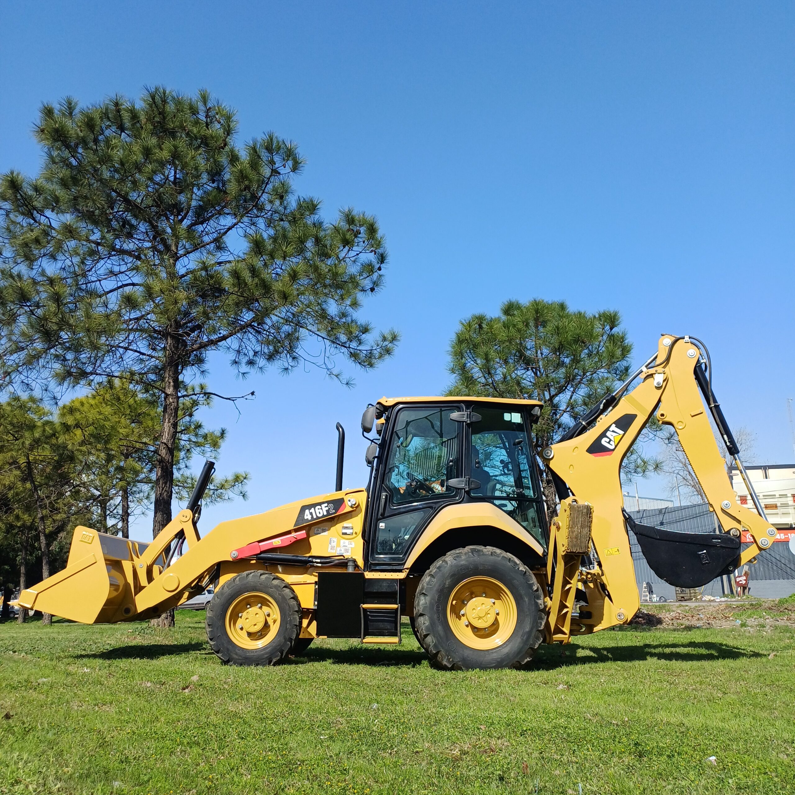 Retroexcavadora Caterpillar 416F2 4X4 2021 Pocas Horas Impecable!!